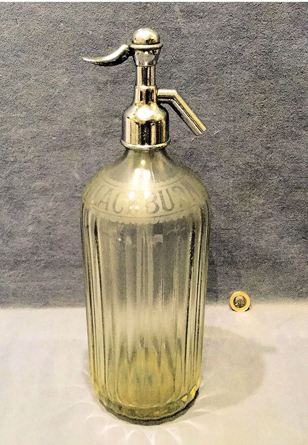 Nuttalls of Blackburn Soda Syphon — view 2