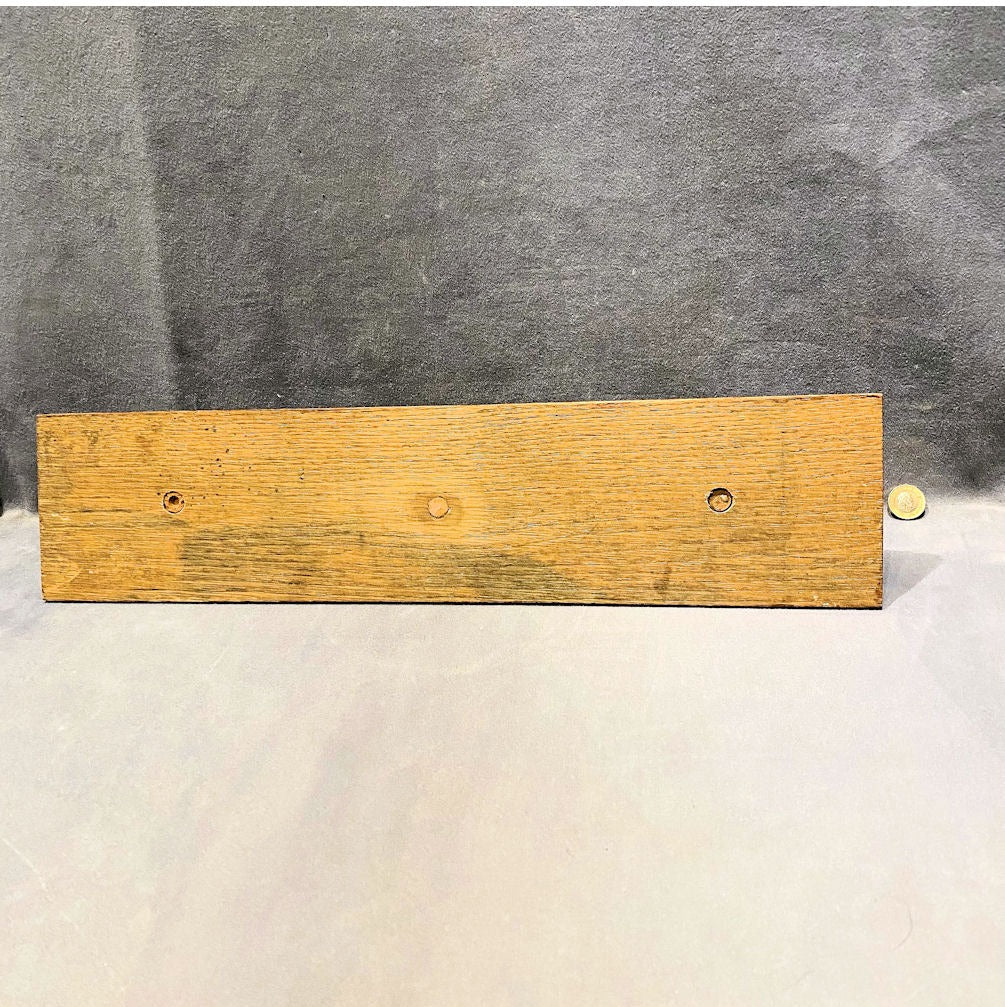 Oak 3 Peg Coathook — view 3