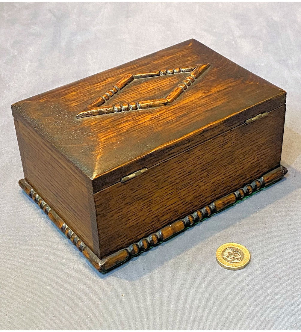 Oak Cigarette Box — view 2
