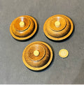 Oak Interior Electric Bell Push, 3 matching available — Oak, 1920's