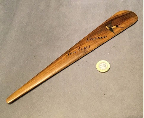 Olivewood Page Turner — Wood, 1920's
