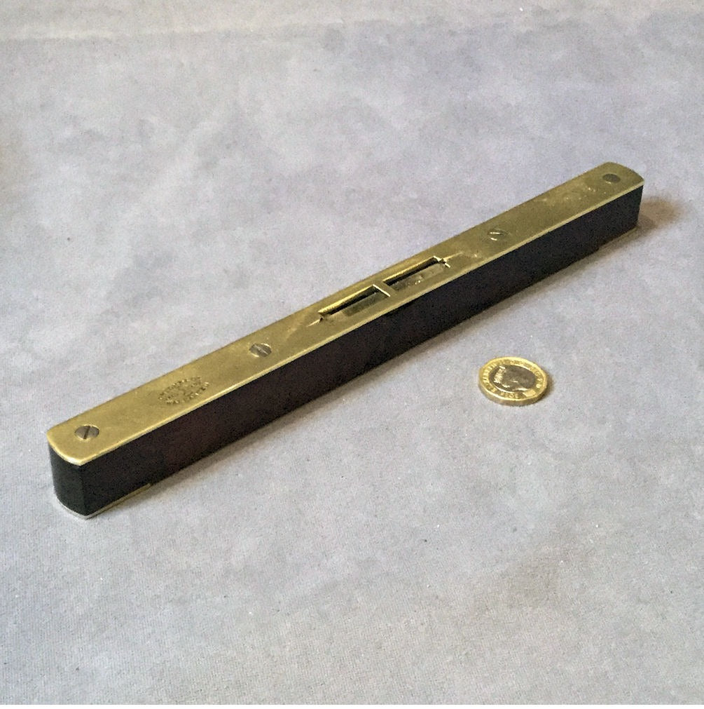 Onions and Co Rosewood Spirit Level — Wood, circa 1900