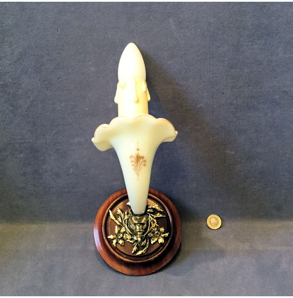 Opaline Glass Electric Light — view 2