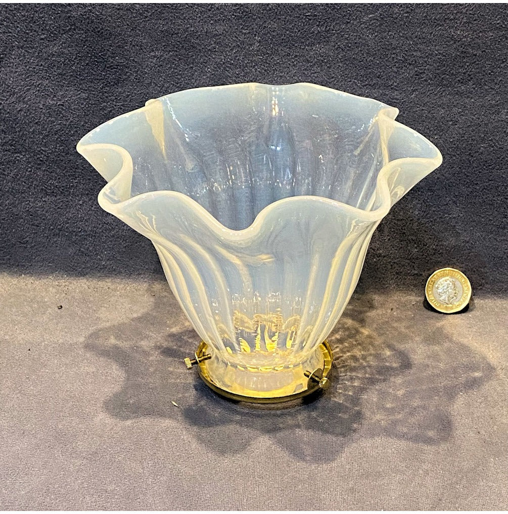 Opaline Glass Lamp Shade — view 2