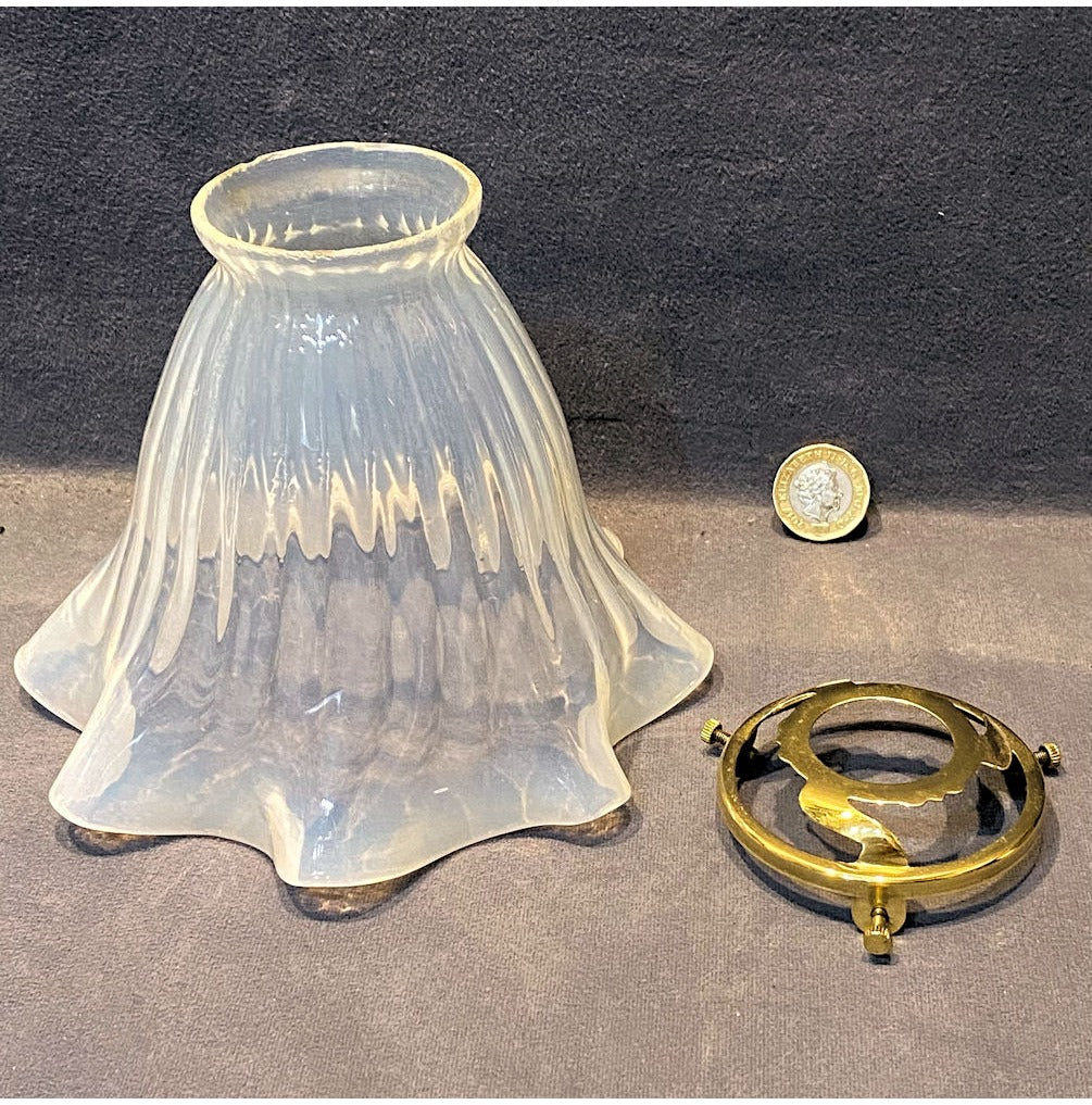 Opaline Glass Lamp Shade — view 3