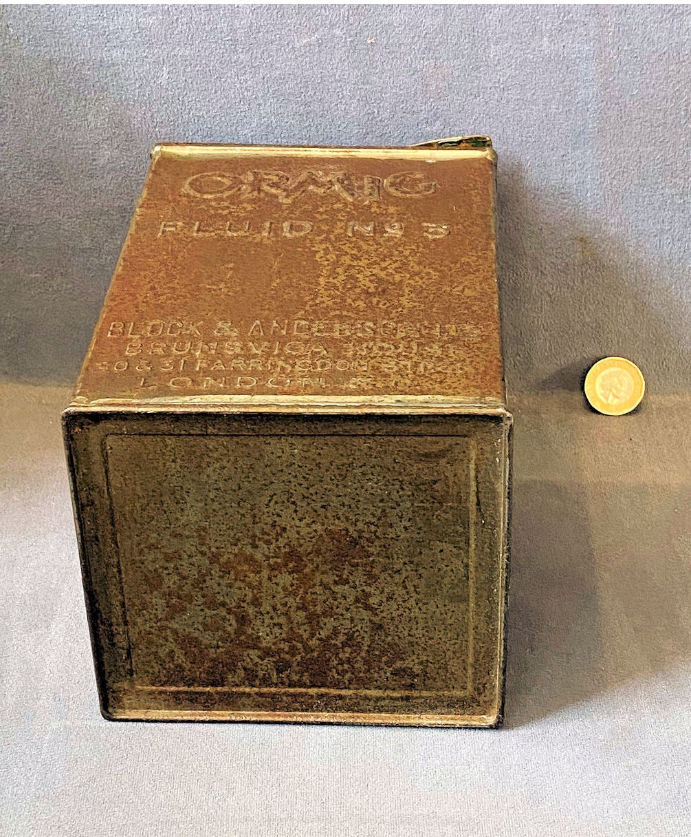 Ormic Fluid No 3 Tin Container — view 4