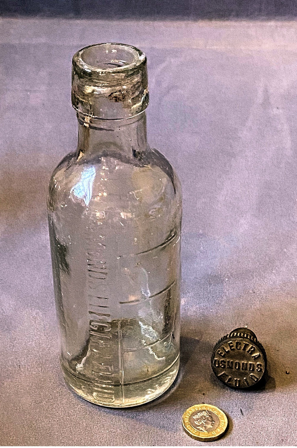 Osmonds Electra Fluid Bottle — Glass
