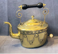Oval Brass Kettle — Brass, late 19th century