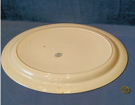 Oval Ceramic Platter — view 2