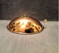 Oval Copper Food Cover — Copper, circa 1900