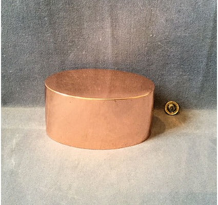 Oval Copper Sponge Mould — view 2