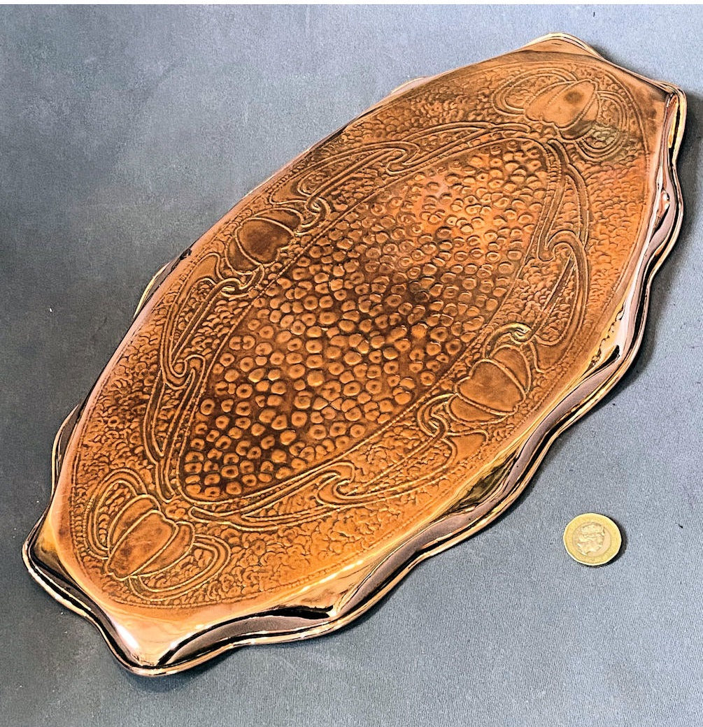 Oval Copper Tray — view 2