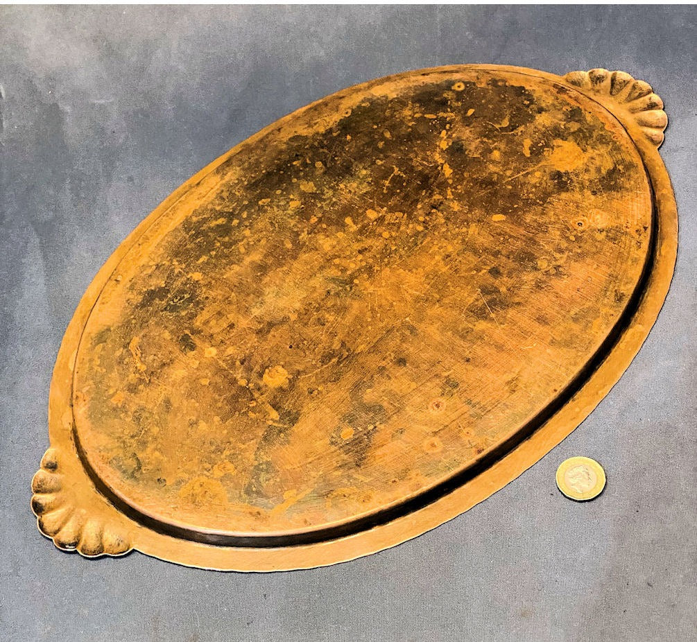 Oval Copper Tray — view 2