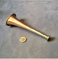 Oval Shaped Copper Hunt Horn — Copper, late 19th century