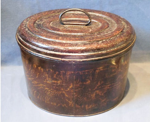 Oval Steel Hat Tin — view 4