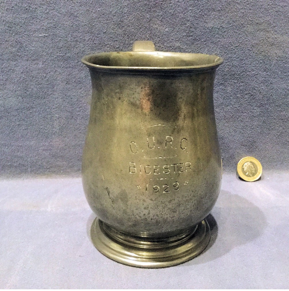 Oxford University Rowing Club Pewter Trophy — Pewter, 1929