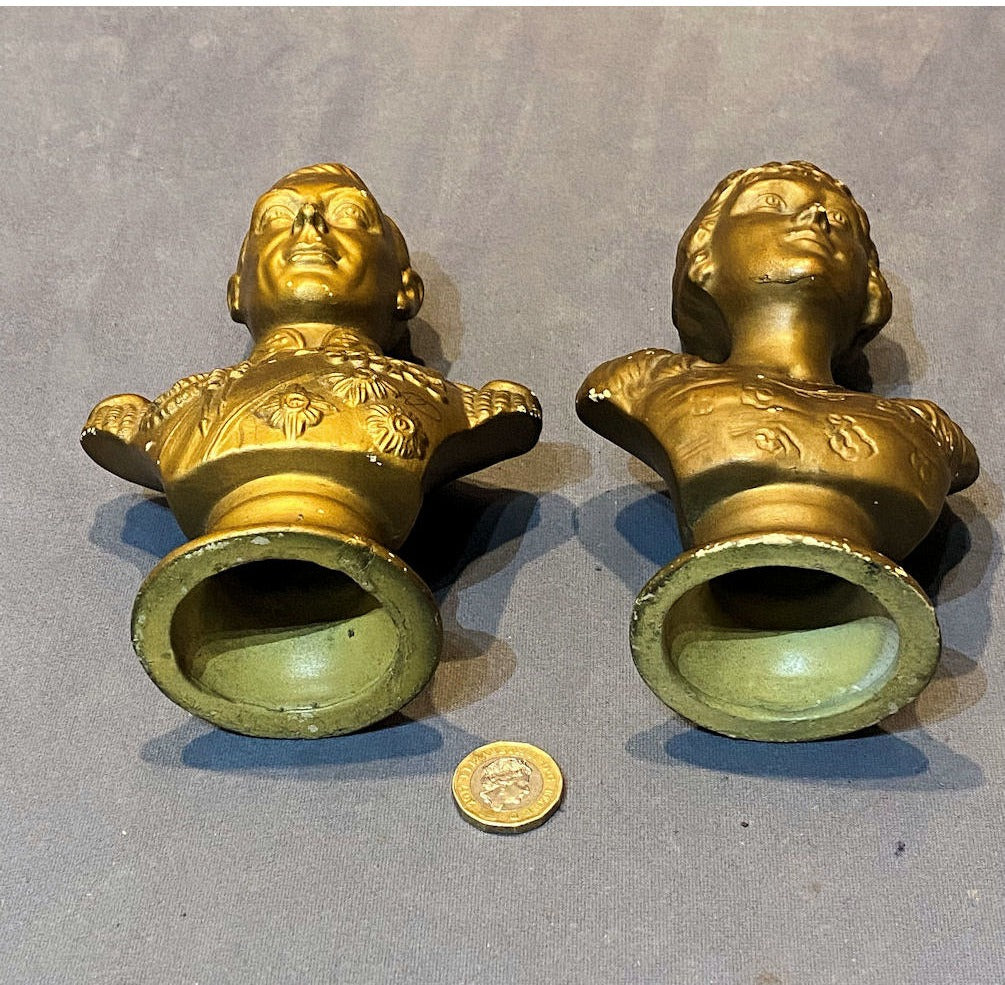 Pair of 1937 Coronation Busts — view 5
