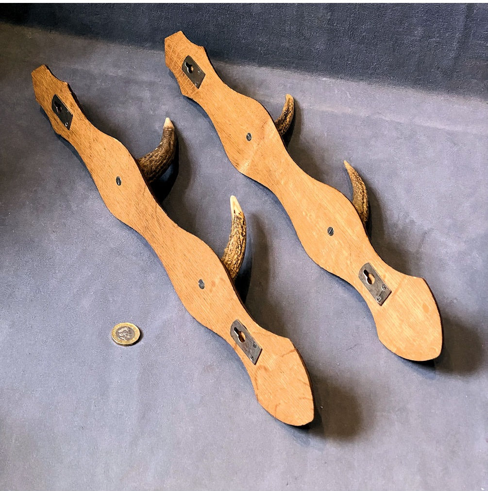 Pair of Antler Tip Whip Racks — view 2