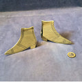 Pair of Brass Boot Mantel Ornaments — Brass, 1920's