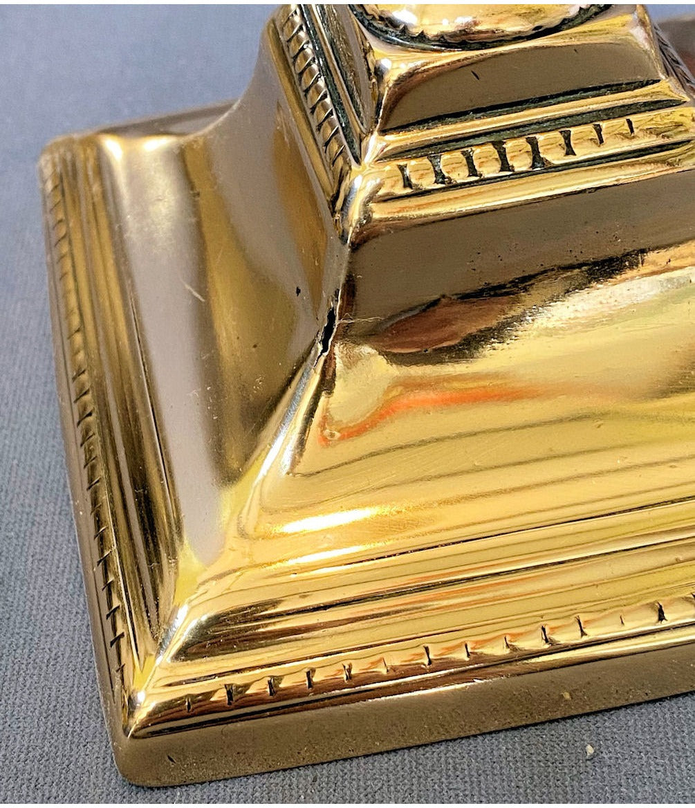 Pair of Brass Candlesticks — view 3