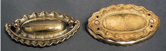 Pair of Brass Dawer Handles — view 2