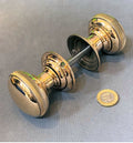 Pair of Brass Door Handles, 2 pairs available — Brass, circa 1900