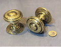 Pair of Brass Door Handles — Brass, circa 1900