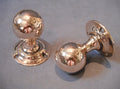 Pair of Brass Door Handles — Brass, 1920's