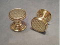 Pair of Brass Door Handles — Brass, late 19th century