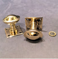 Pair of Brass Door Handles — Brass, 1920's