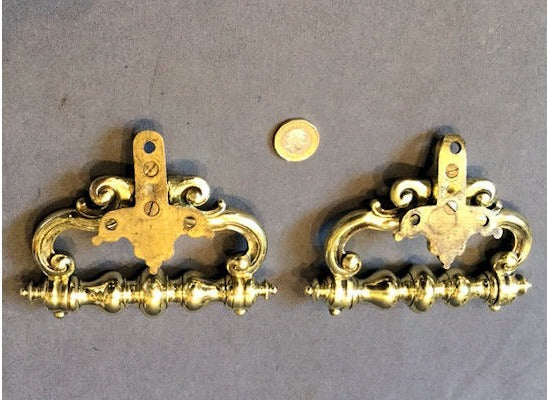 Pair of Brass Door Pulls — view 3