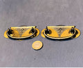 Pair of Brass Drawer Handles — Brass, 1920's