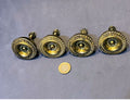 Pair of Brass Drawer Knobs, 2 pairs available — Brass, late 19th century