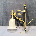 Pair of Brass Electric Wall Lights — view 3