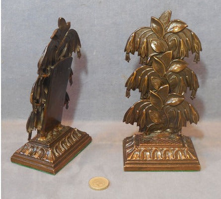 Pair of Brass Letter Racks — view 3