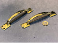 Pair of Brass Sash Window Lifts — Brass, 1920's