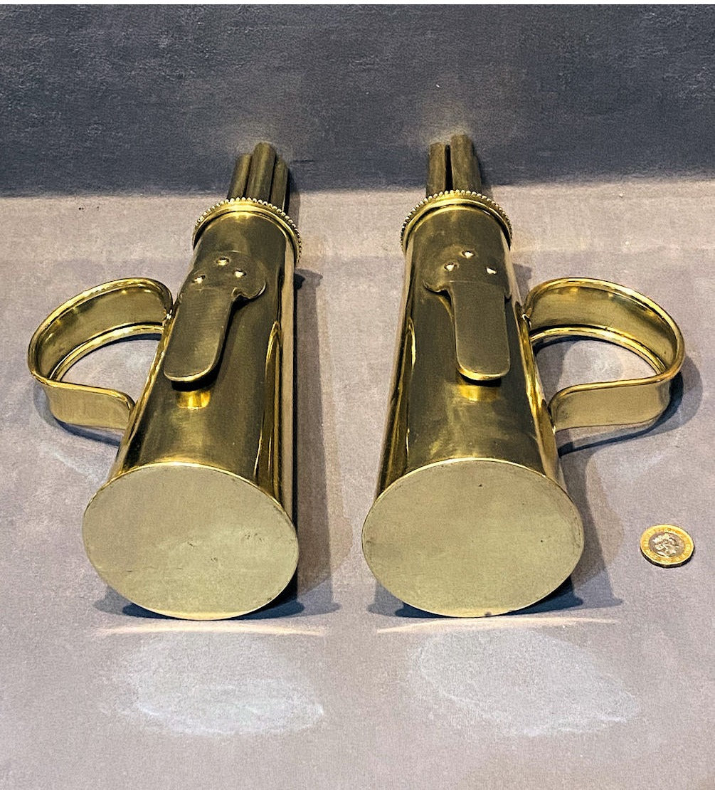 Pair of Brass Ship Containers — view 5