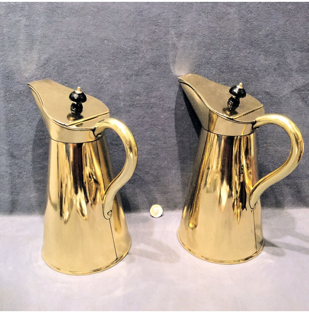 Pair of Brass Water Jug — view 2