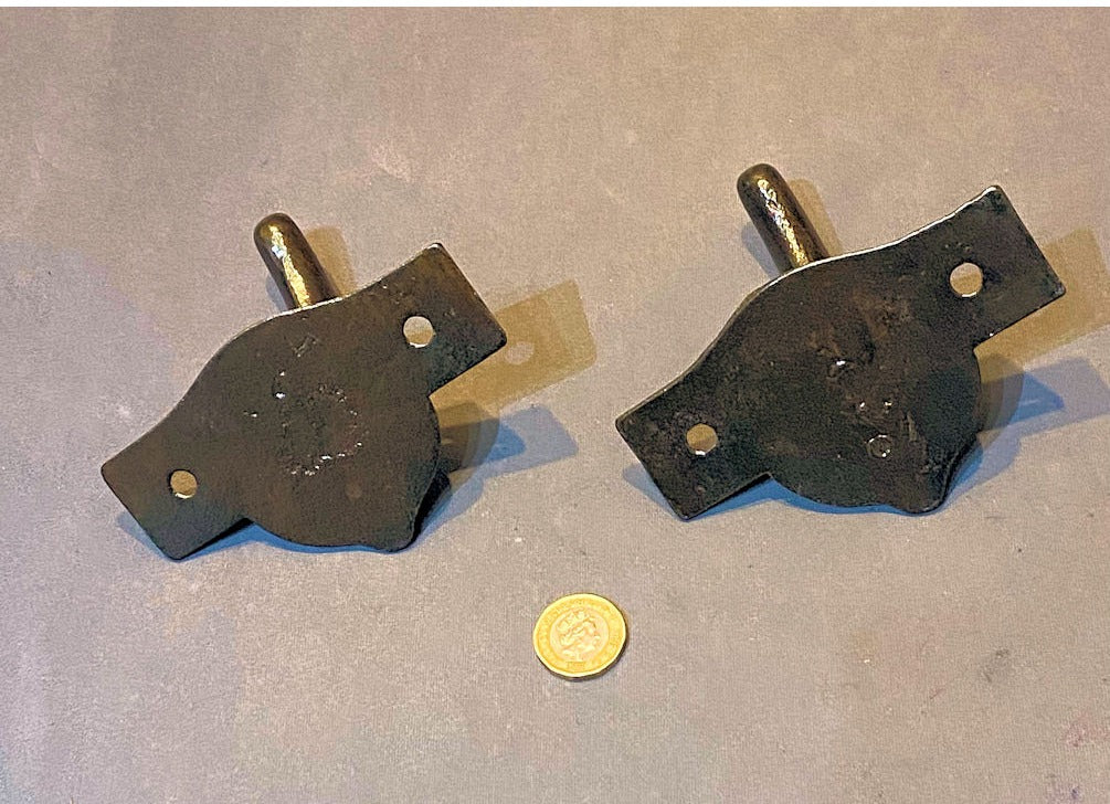 Pair of Cast Iron Harness Room Hooks — view 2