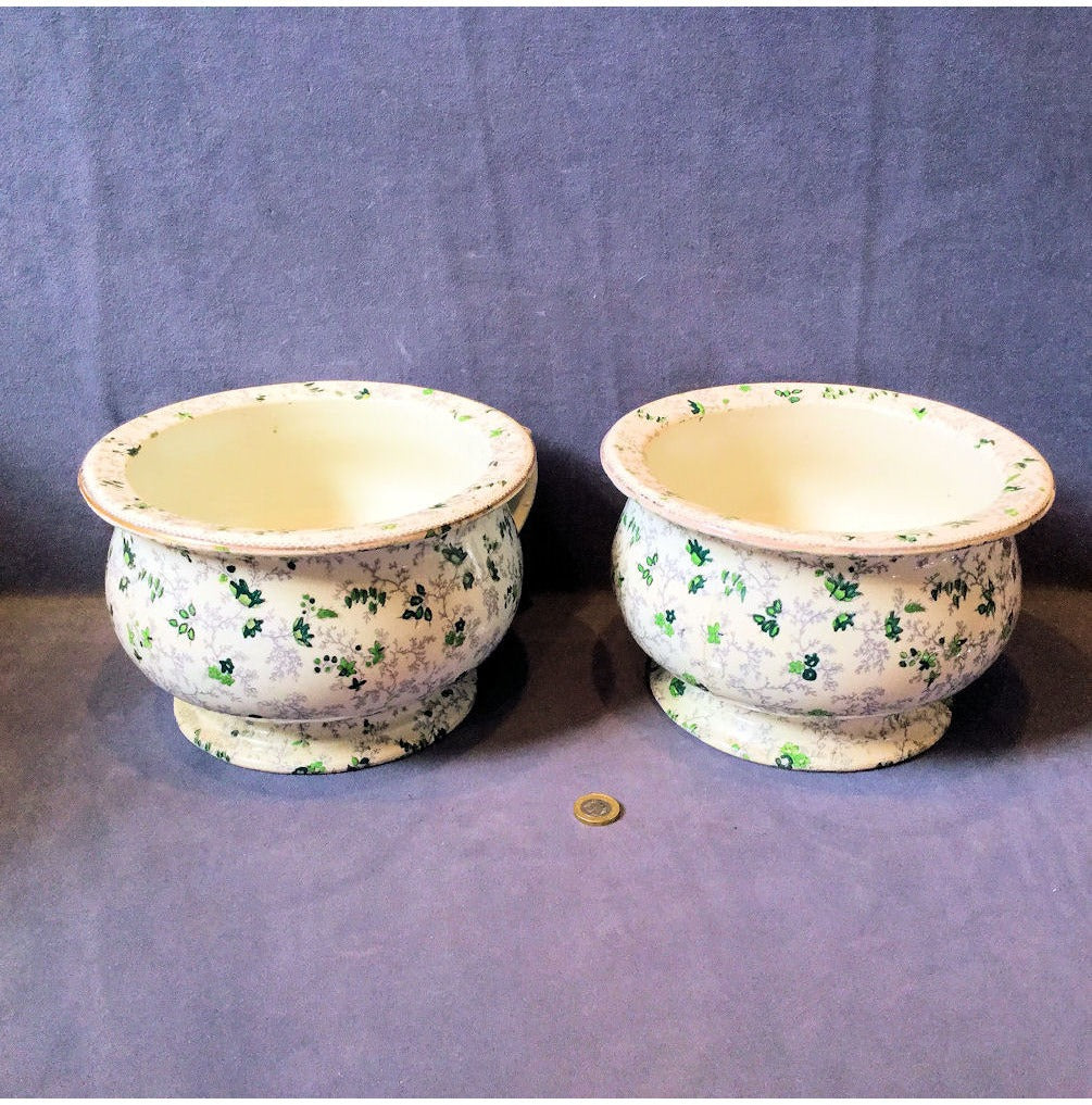 Pair of Decorated Chamberpots — view 2