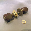 Pair of Hexagonal Bakelite Door Handles — Bakelite, 1920's