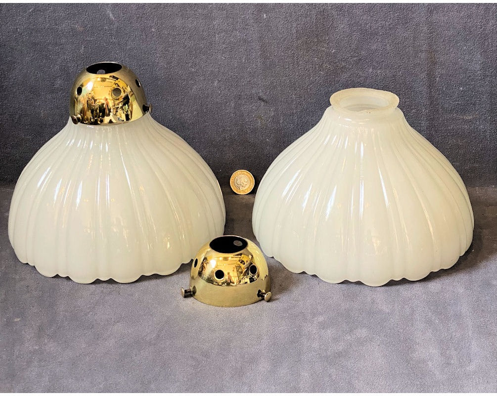 Pair of Jefferson Electric Light Shades — view 2
