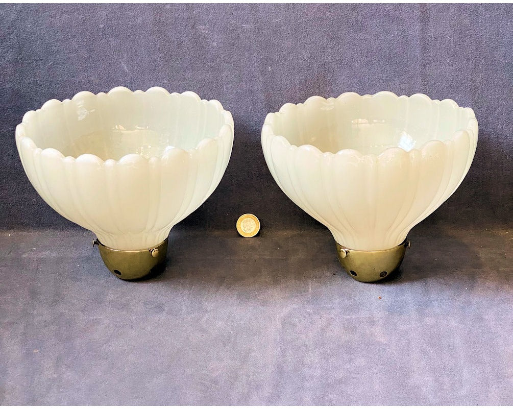 Pair of Jefferson Electric Light Shades — view 3