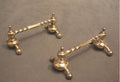 Pair of Knife & Fork Rests — Silver plate, circa 1900