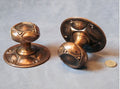 Pair of Large Arts and Crafts Brass Door Handles, 4 pairs available — Brass, circa 1900