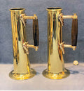 Pair of Ships Brass Saline Measures — Brass, late 19th century