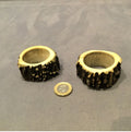 Pair of Stag Antler Serviette Rings — Horn