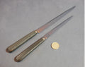 Pair of Steel Liston Amputation Knives — Steel, early 19th century