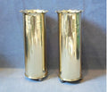 Pair of Trench Art Shell Cases — Brass