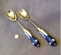Pair of Wedgwood Salad Servers — Wood, 1920's